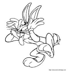 Malvorlage: Bugs Bunny (Cartoon-Charaktere) #26432 - Kostenlose Malvorlagen zum Ausdrucken