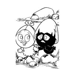 Malvorlage: Calimero (Cartoon-Charaktere) #35781 - Kostenlose Malvorlagen zum Ausdrucken