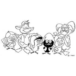 Malvorlage: Calimero (Cartoon-Charaktere) #35816 - Kostenlose Malvorlagen zum Ausdrucken