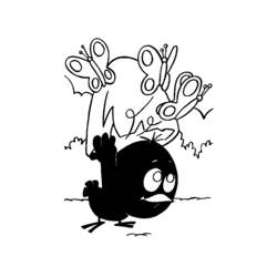 Malvorlage: Calimero (Cartoon-Charaktere) #35861 - Kostenlose Malvorlagen zum Ausdrucken