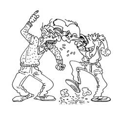 Zeichnungen zum Ausmalen: Cedric - Kostenlose Malvorlagen zum Ausdrucken