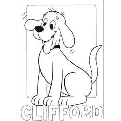 Malvorlage: Clifford (Cartoon-Charaktere) #197921 - Kostenlose Malvorlagen zum Ausdrucken