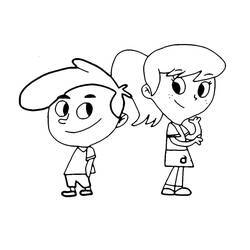 Zeichnungen zum Ausmalen: Coop Burtonburger - Kostenlose Malvorlagen zum Ausdrucken