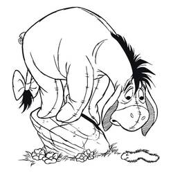 Malvorlage: Eeyore (Cartoon-Charaktere) #184960 - Kostenlose Malvorlagen zum Ausdrucken