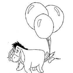 Malvorlage: Eeyore (Cartoon-Charaktere) #184963 - Kostenlose Malvorlagen zum Ausdrucken