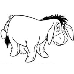 Malvorlage: Eeyore (Cartoon-Charaktere) #184973 - Kostenlose Malvorlagen zum Ausdrucken