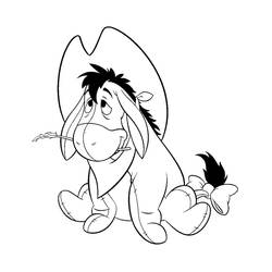 Malvorlage: Eeyore (Cartoon-Charaktere) #184987 - Kostenlose Malvorlagen zum Ausdrucken