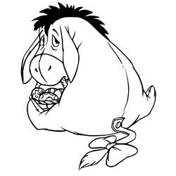 Malvorlage: Eeyore (Cartoon-Charaktere) #184988 - Kostenlose Malvorlagen zum Ausdrucken