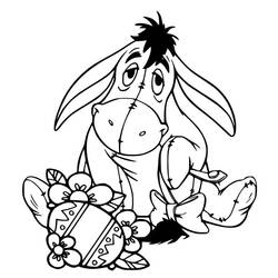 Malvorlage: Eeyore (Cartoon-Charaktere) #184991 - Kostenlose Malvorlagen zum Ausdrucken
