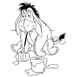 Malvorlage: Eeyore (Cartoon-Charaktere) #184995 - Kostenlose Malvorlagen zum Ausdrucken