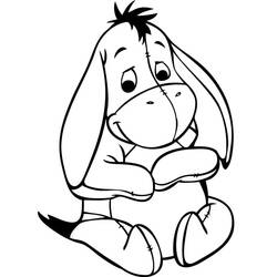 Malvorlage: Eeyore (Cartoon-Charaktere) #184996 - Kostenlose Malvorlagen zum Ausdrucken