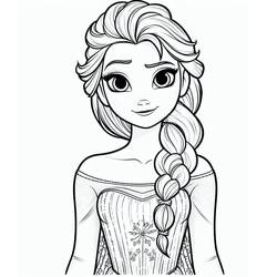 Malvorlage: Elsa (Cartoon-Charaktere) #220098 - Kostenlose Malvorlagen zum Ausdrucken