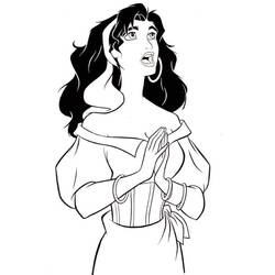 Malvorlage: Esmeralda (Cartoon-Charaktere) #182294 - Kostenlose Malvorlagen zum Ausdrucken