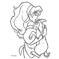 Malvorlage: Esmeralda (Cartoon-Charaktere) #182301 - Kostenlose Malvorlagen zum Ausdrucken