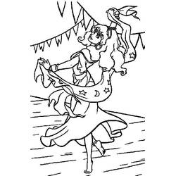 Malvorlage: Esmeralda (Cartoon-Charaktere) #182306 - Kostenlose Malvorlagen zum Ausdrucken