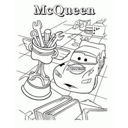 Malvorlage: Flash McQueen (Cartoon-Charaktere) #183642 - Kostenlose Malvorlagen zum Ausdrucken