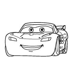 Malvorlage: Flash McQueen (Cartoon-Charaktere) #183651 - Kostenlose Malvorlagen zum Ausdrucken