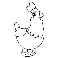 Zeichnungen zum Ausmalen: Gallineta PAW Patrol - Kostenlose Malvorlagen zum Ausdrucken