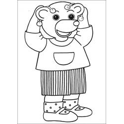 Malvorlage: Little Brown Bear (Cartoon-Charaktere) #195035 - Kostenlose Malvorlagen zum Ausdrucken