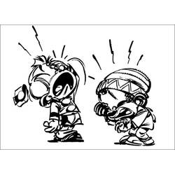 Zeichnungen zum Ausmalen: Little Spirou - Kostenlose Malvorlagen zum Ausdrucken