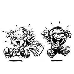 Malvorlage: Little Spirou (Cartoon-Charaktere) #182491 - Kostenlose Malvorlagen zum Ausdrucken