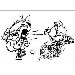 Malvorlage: Little Spirou (Cartoon-Charaktere) #182503 - Kostenlose Malvorlagen zum Ausdrucken