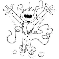 Malvorlage: Marsupilami (Cartoon-Charaktere) #50095 - Kostenlose Malvorlagen zum Ausdrucken