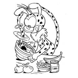 Malvorlage: Marsupilami (Cartoon-Charaktere) #50161 - Kostenlose Malvorlagen zum Ausdrucken