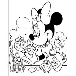 Malvorlage: Minnie Maus (Cartoon-Charaktere) #214945 - Kostenlose Malvorlagen zum Ausdrucken
