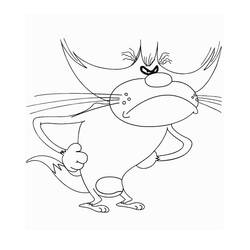 Malvorlage: Oggy (Cartoon-Charaktere) #178492 - Kostenlose Malvorlagen zum Ausdrucken