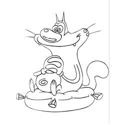 Malvorlage: Oggy (Cartoon-Charaktere) #178516 - Kostenlose Malvorlagen zum Ausdrucken