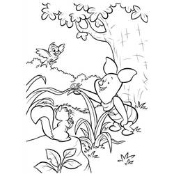 Malvorlage: Piglet (Cartoon-Charaktere) #209497 - Kostenlose Malvorlagen zum Ausdrucken