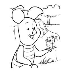 Malvorlage: Piglet (Cartoon-Charaktere) #209500 - Kostenlose Malvorlagen zum Ausdrucken