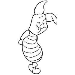 Malvorlage: Piglet (Cartoon-Charaktere) #209503 - Kostenlose Malvorlagen zum Ausdrucken