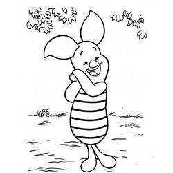 Malvorlage: Piglet (Cartoon-Charaktere) #209504 - Kostenlose Malvorlagen zum Ausdrucken