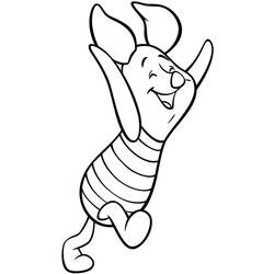 Malvorlage: Piglet (Cartoon-Charaktere) #209508 - Kostenlose Malvorlagen zum Ausdrucken