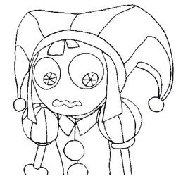 Malvorlage: Pomni (Cartoon-Charaktere) #218251 - Kostenlose Malvorlagen zum Ausdrucken