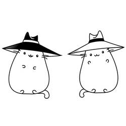 Malvorlage: Pusheen (Cartoon-Charaktere) #188479 - Kostenlose Malvorlagen zum Ausdrucken