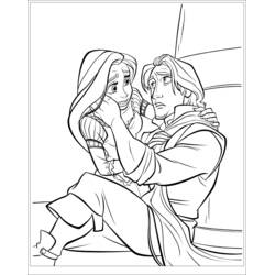 Malvorlage: Rapunzel (Cartoon-Charaktere) #170058 - Kostenlose Malvorlagen zum Ausdrucken