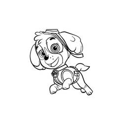 Malvorlage: Stella PAW Patrol (Cartoon-Charaktere) #181702 - Kostenlose Malvorlagen zum Ausdrucken