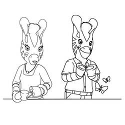 Malvorlage: Zou (Cartoon-Charaktere) #24593 - Kostenlose Malvorlagen zum Ausdrucken