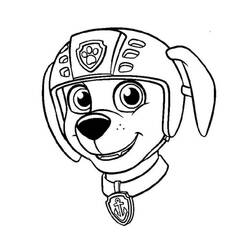 Zeichnungen zum Ausmalen: Zuma PAW Patrol - Kostenlose Malvorlagen zum Ausdrucken