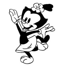 Malvorlage: Animaniacs (Cartoons und Animationsserien) #48316 - Kostenlose Malvorlagen zum Ausdrucken