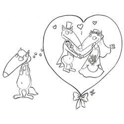 Malvorlage: Auzou Wolf (Cartoons und Animationsserien) #217246 - Kostenlose Malvorlagen zum Ausdrucken