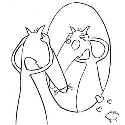 Malvorlage: Auzou Wolf (Cartoons und Animationsserien) #217261 - Kostenlose Malvorlagen zum Ausdrucken