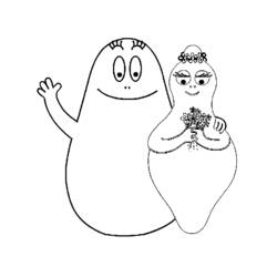 Malvorlage: Barbapapa (Cartoons und Animationsserien) #36426 - Kostenlose Malvorlagen zum Ausdrucken