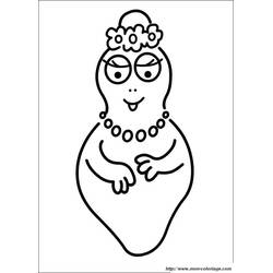 Malvorlage: Barbapapa (Cartoons und Animationsserien) #36504 - Kostenlose Malvorlagen zum Ausdrucken