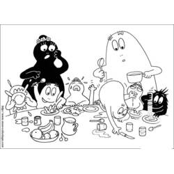 Malvorlage: Barbapapa (Cartoons und Animationsserien) #36662 - Kostenlose Malvorlagen zum Ausdrucken
