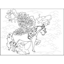 Malvorlage: Bella Sara (Cartoons und Animationsserien) #41335 - Kostenlose Malvorlagen zum Ausdrucken