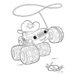 Malvorlage: Blaze und the Monster Machines (Cartoons und Animationsserien) #199467 - Kostenlose Malvorlagen zum Ausdrucken